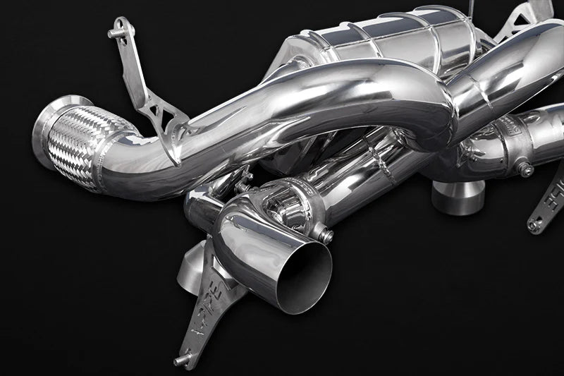 Valved X-Pipe Exhaust