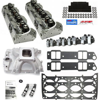 Wide Port 370 CFM Cylinder Head Pair