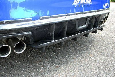 Carbon Fiber Rear Under Plate