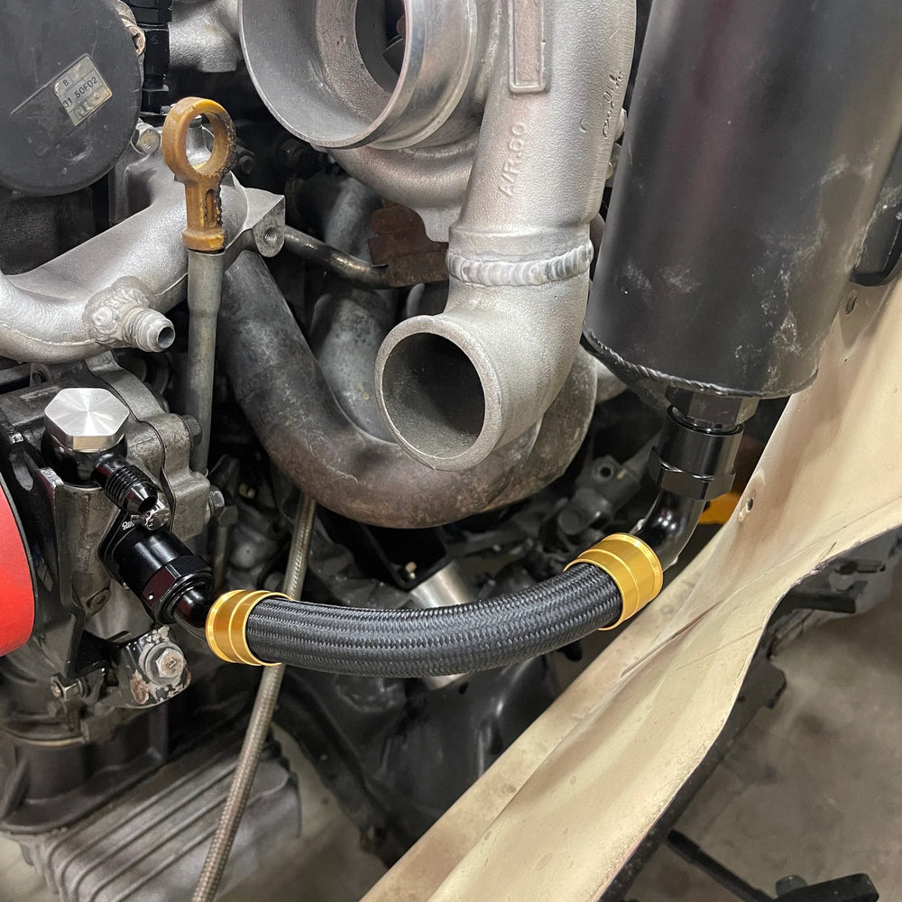 Power Steering Kit with Triple-Baffled Reservoir