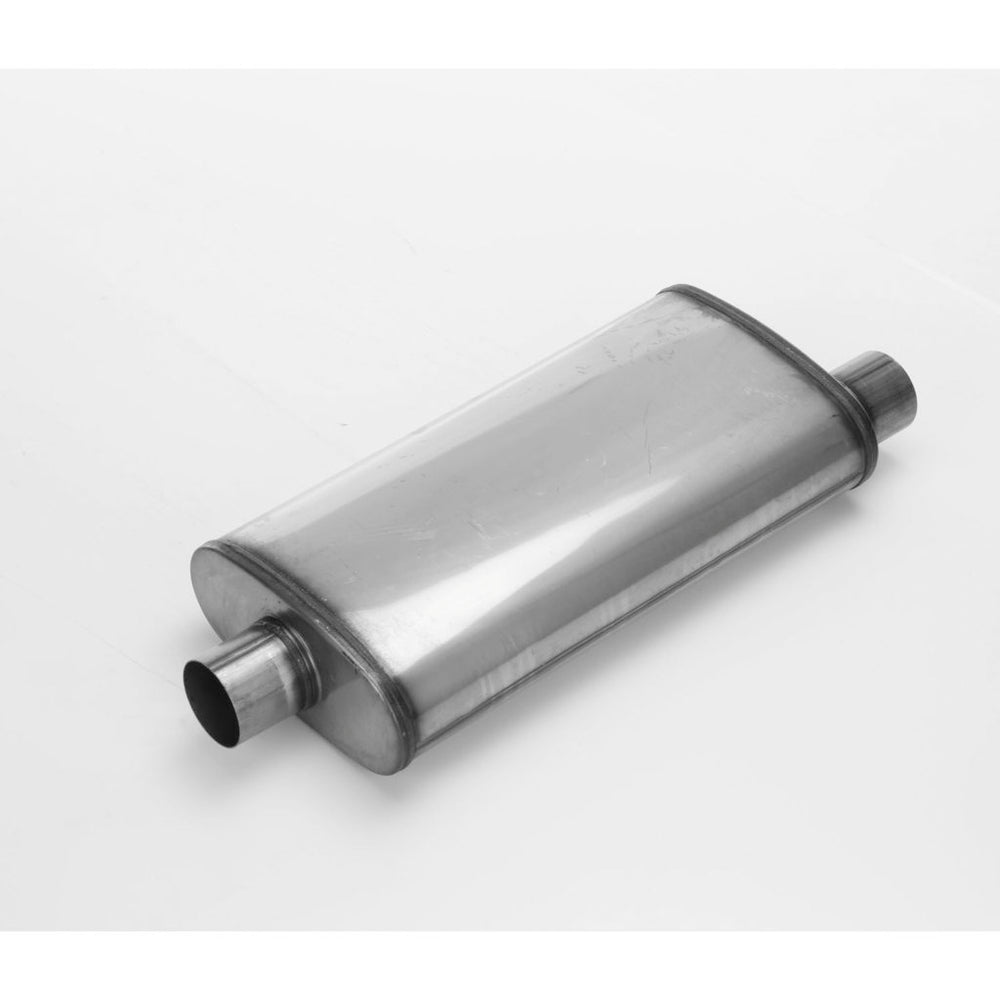 Salute Series 3" Inlet / 3" Outlet Stainless Steel Muffler