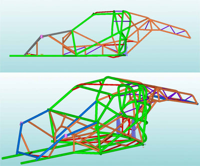 Eliminator XTR Drag Racing Chassis Kit