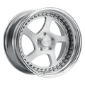 5-Spoke Three-Piece Forged Aluminum Wheel