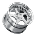 5-Spoke Three-Piece Forged Aluminum Wheel
