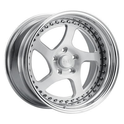 5-Spoke Three-Piece Forged Aluminum Wheel