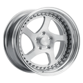 5-Spoke Three-Piece Forged Aluminum Wheel