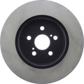 Premium Front Disc Brake Rotor with Black E-Coat