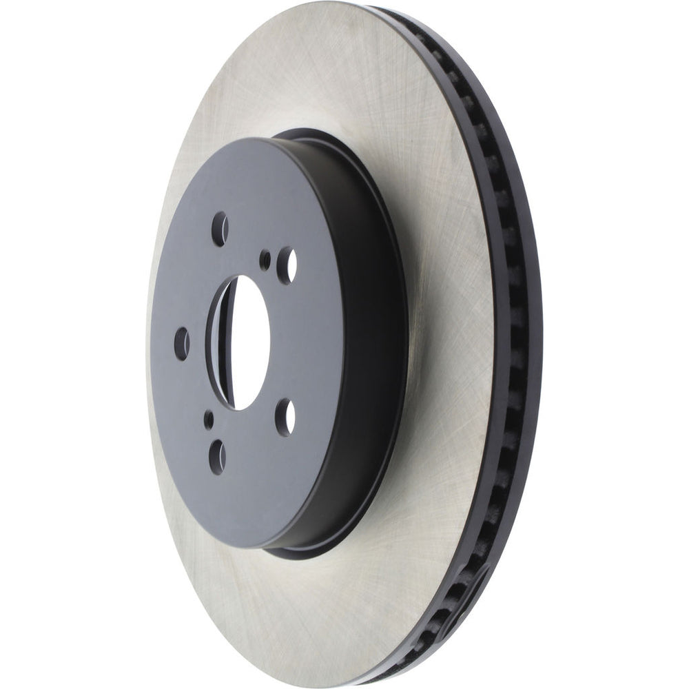 Premium Front Disc Brake Rotor with Black E-Coat