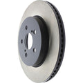 Premium Front Disc Brake Rotor with Black E-Coat