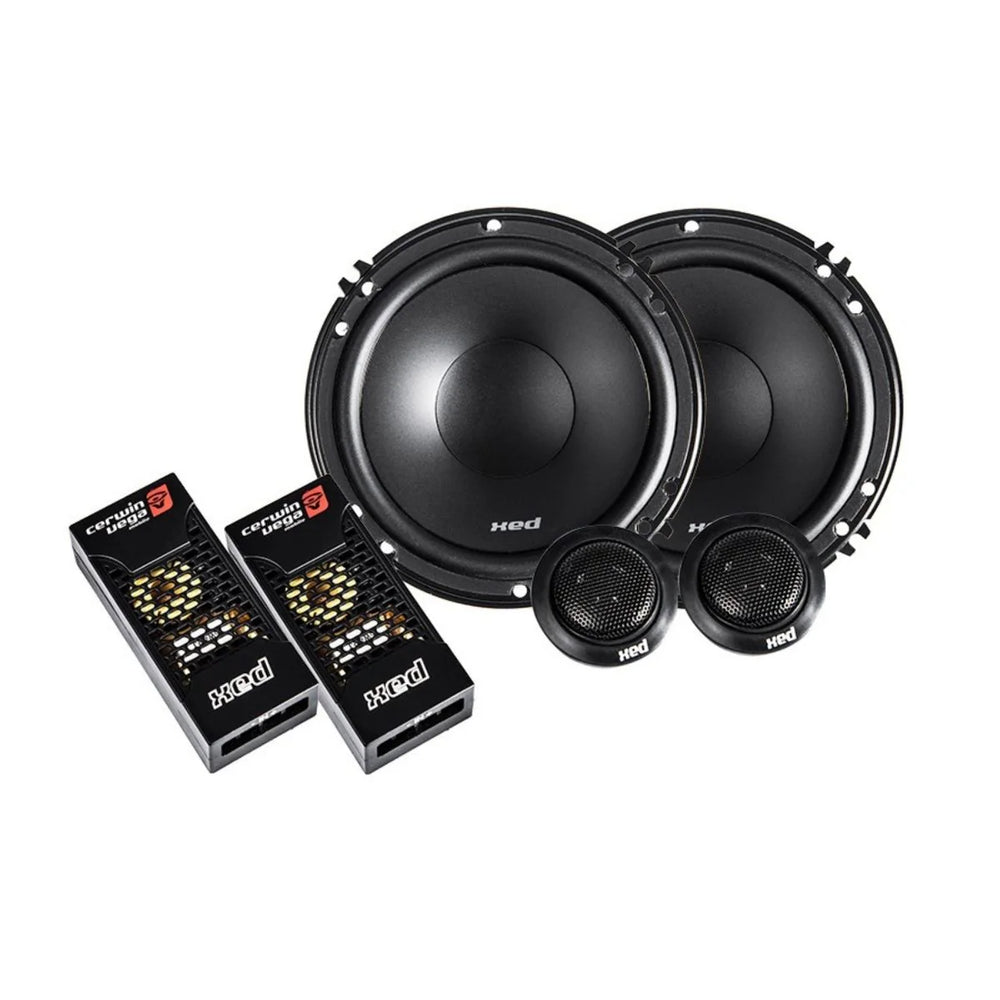 XED Series 6.5-Inch 2-Way Component Speaker Set