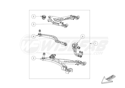 Corvette C5 C6 Rear Suspension Kit
