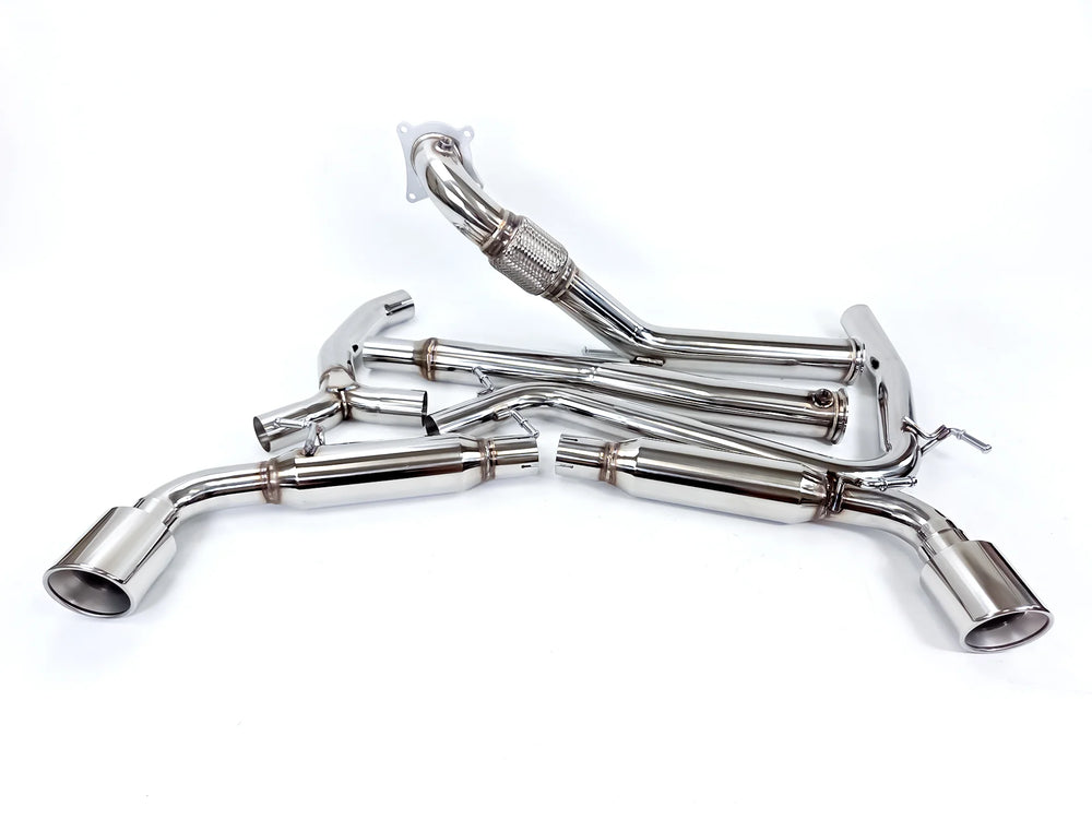 Dual Resonated Cat-Back Exhaust System
