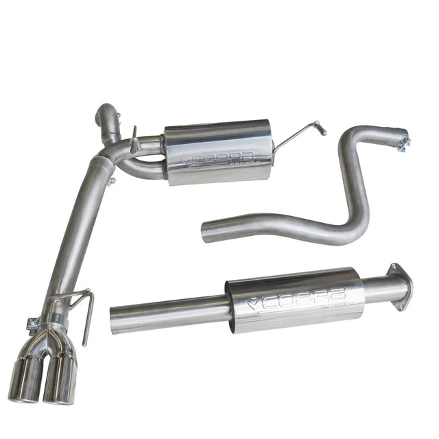 Resonated Cat-Back Exhaust System, 2.5-Inch