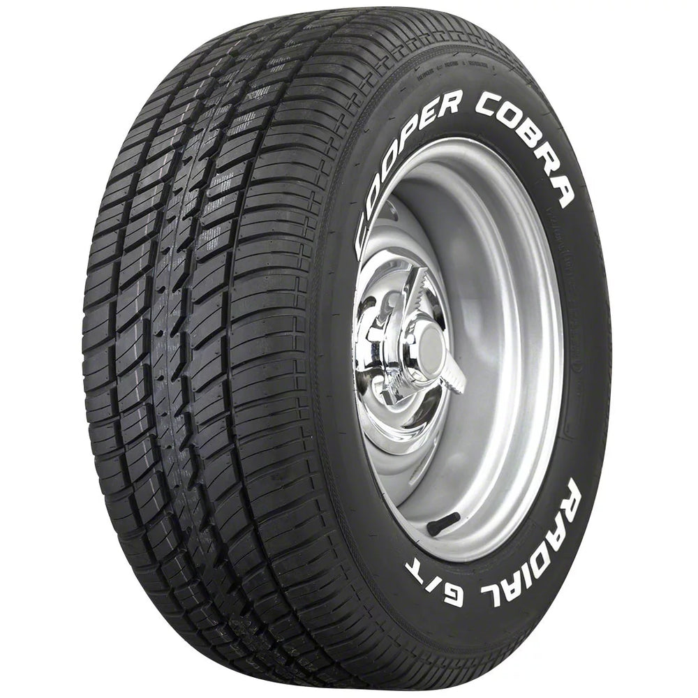 Classic Tread Raised White Letter Tire