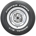 Classic Tread Raised White Letter Tire