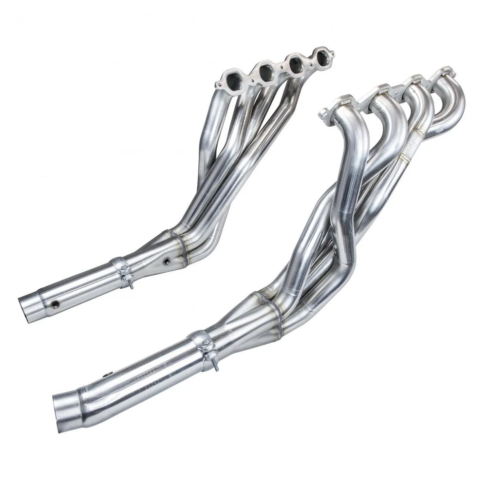 2-Inch Long Tube Headers w/ 3-Inch Connection Pipes