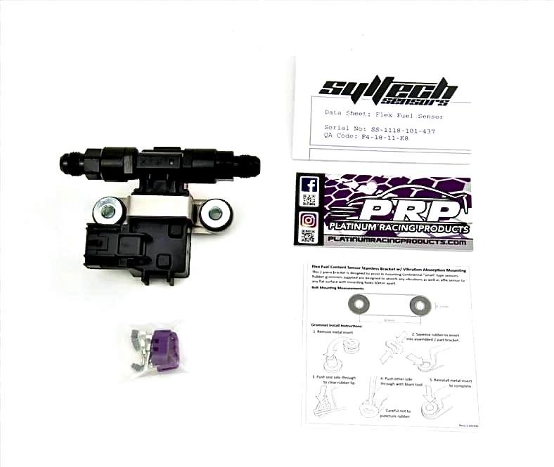 Flex Fuel Sensor with 3/8" Barb Fitting