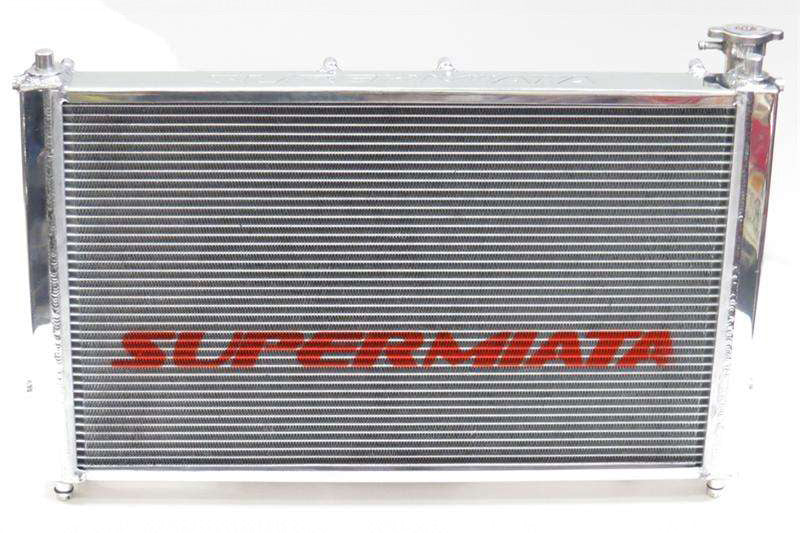 Crossflow Radiator with Dual Drain Plugs and 20psi Cap