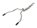 aFe cat-back exhaust close-up