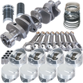 Eagle Chevy 454 1Pc 4.000in Crank 6.135in I-Beam Rods 43cc Dome 4.350in Pistons Rotating Assembly