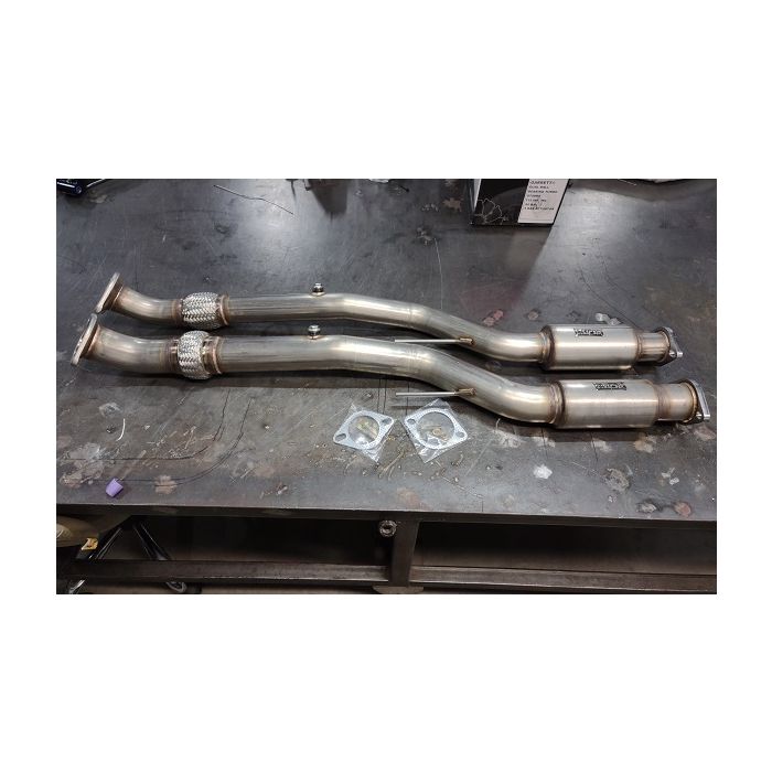 QR Stainless Flex Resonated Midpipe
