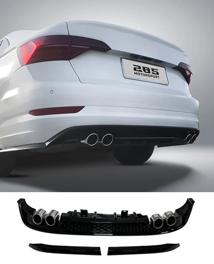 Quad Tips Rear Diffuser