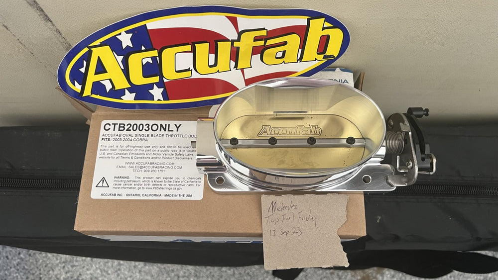 Oval Throttle Body