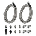 70-Inch Stainless Steel Braided Transmission Cooler Hose Line Kit