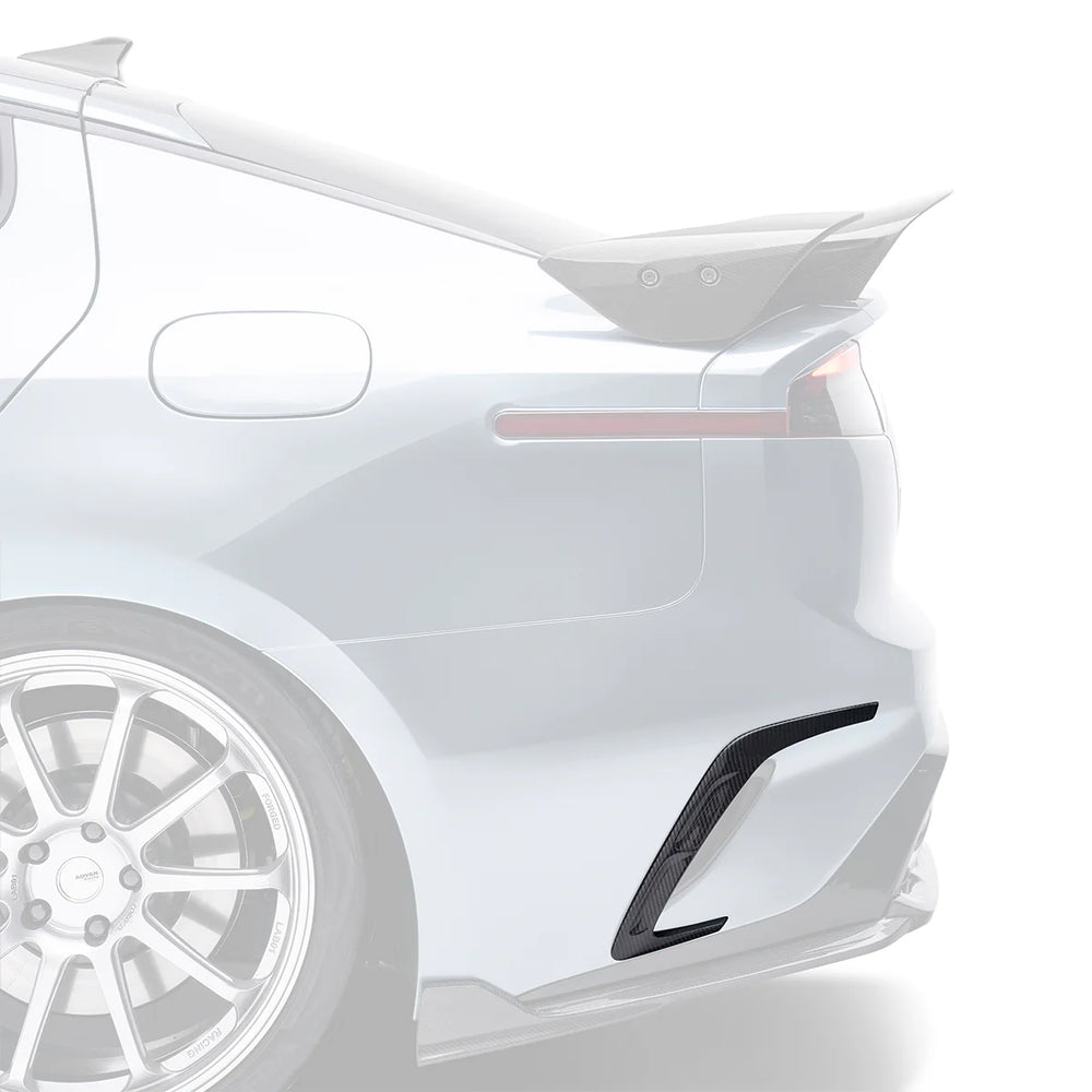 Real Carbon Fiber Rear Bumper Vents