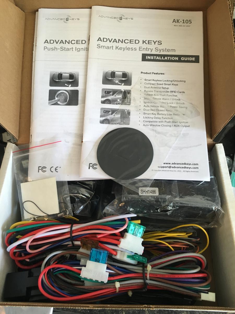 Smart Keyless Entry and Push Button Start System