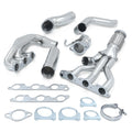 2-Piece 6-2-1 Stainless Steel Exhaust Header Manifold Kit