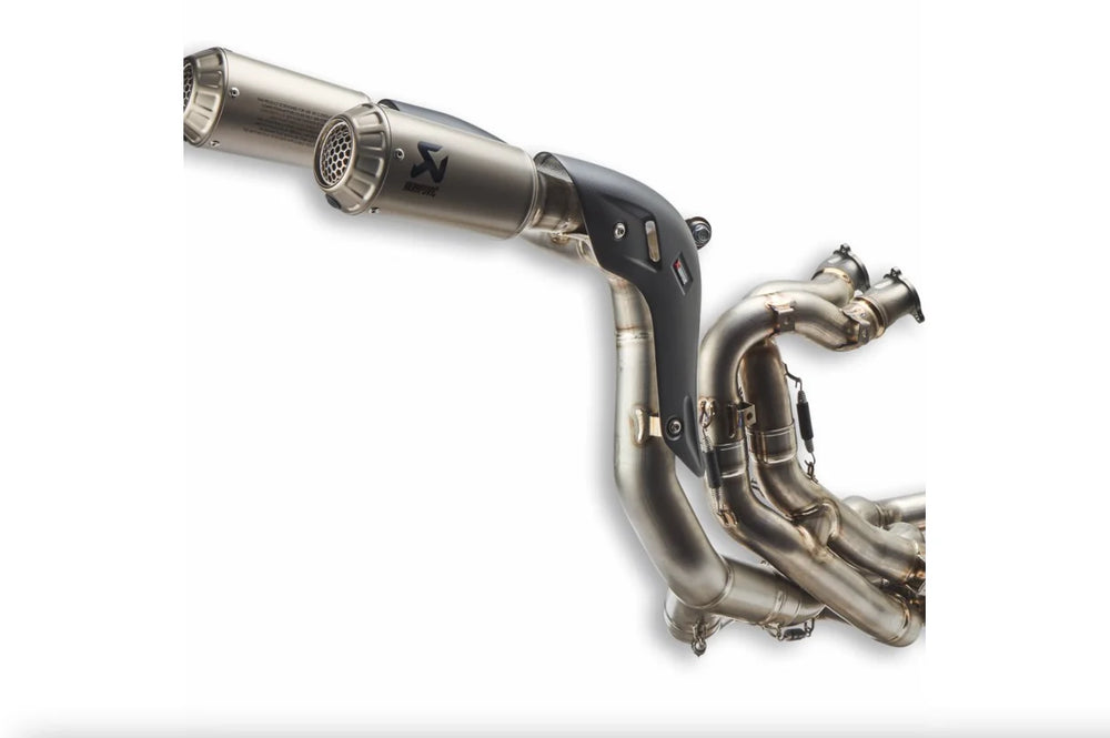 Racing Exhaust System Titanium High-Mount