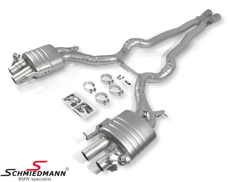 Evolution Line Titanium Cat-Back Exhaust System