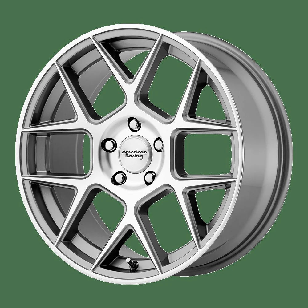 AR913 APEX 20x10 Gun Metal Machined Face Wheel