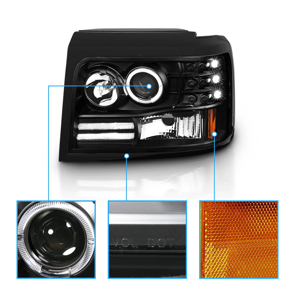 Projector Halo Headlights