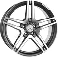 19-Inch 5 Double-Spoke Forged Aluminum Alloy Wheel