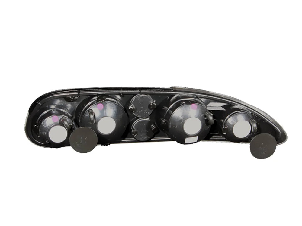 Clear Lens Chrome Housing Tail Lights