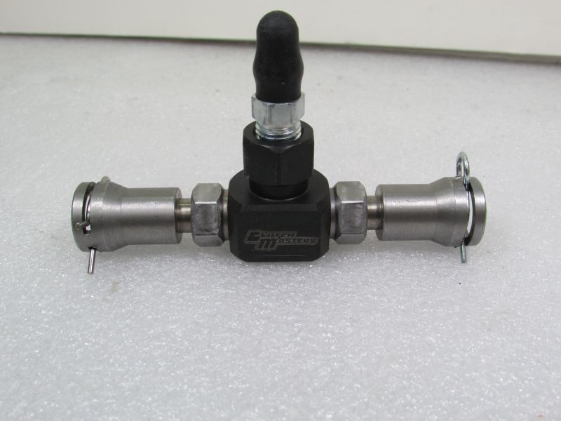 Billet Aluminum Clutch Bleeder Block