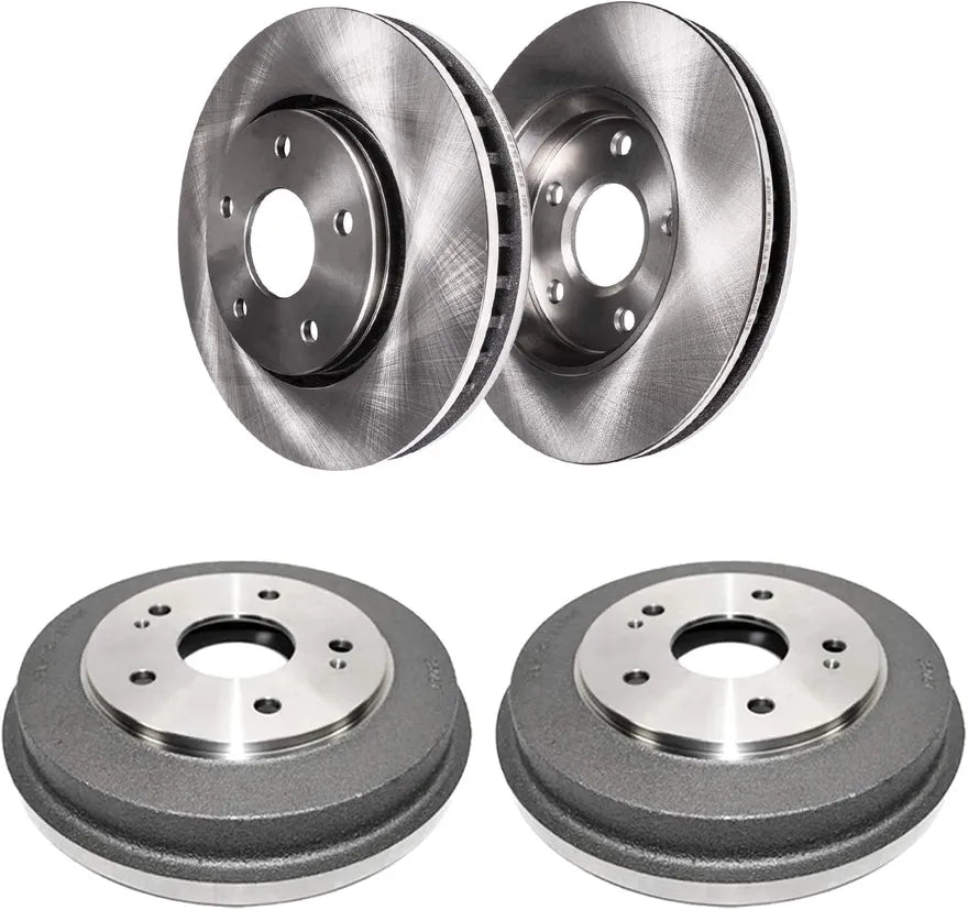 Front Disc Brake Rotor and Rear Drum Kit