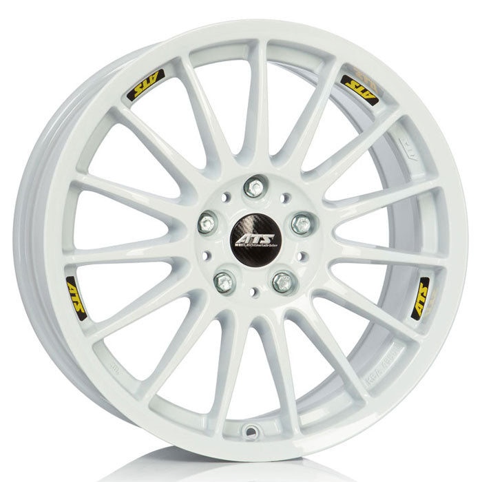 StreetRallye 18x7.5 4x100 ET38 Rallye-White Alloy Wheel