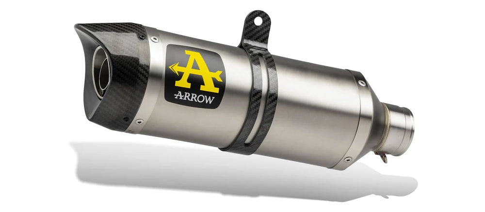 StreetThunder Aluminum Dark Silencer Slip-On