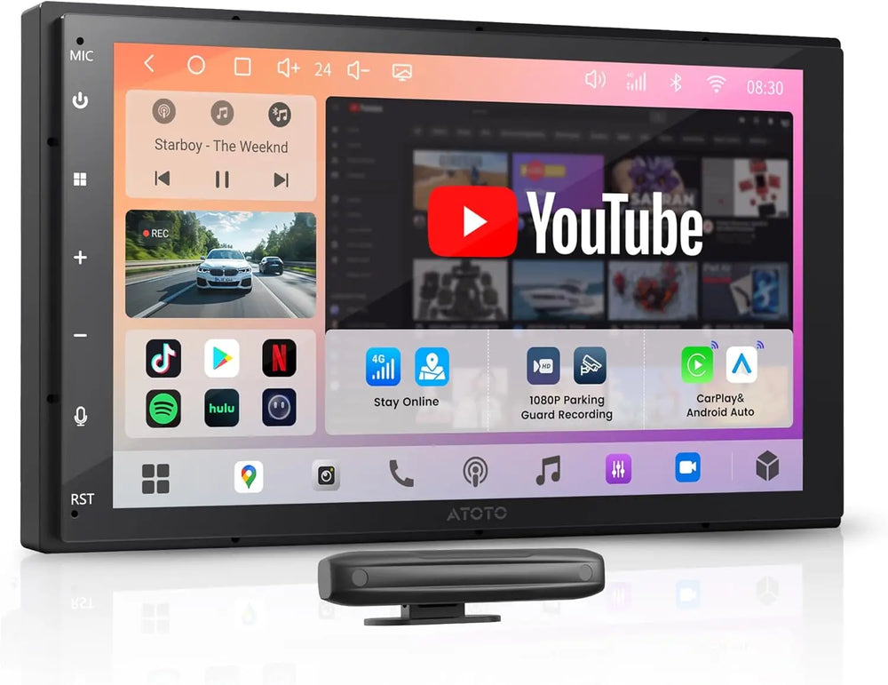 7-Inch Double-DIN Car Stereo