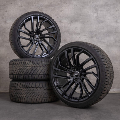 20x9 5x112 22et Black Evo Alloy Wheel