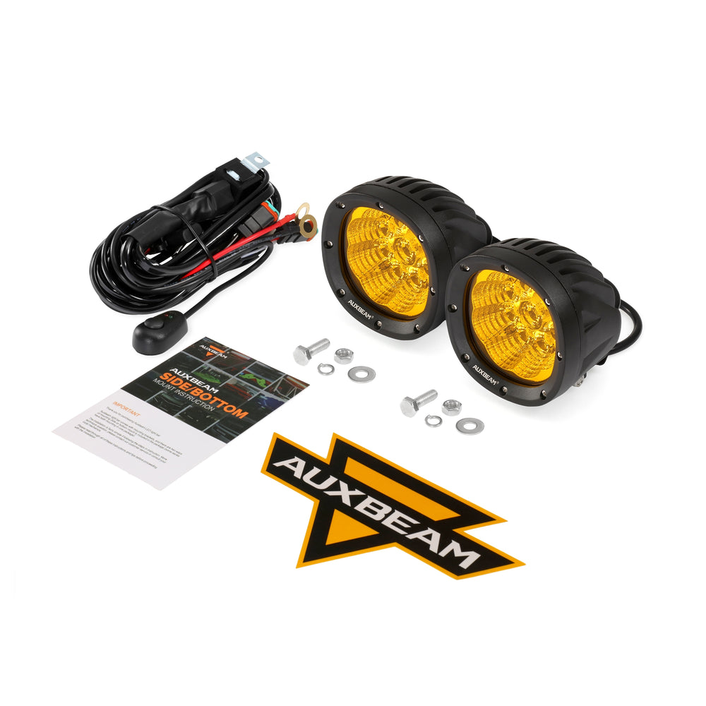 4-Inch Round 45W LED Driving Light Kit