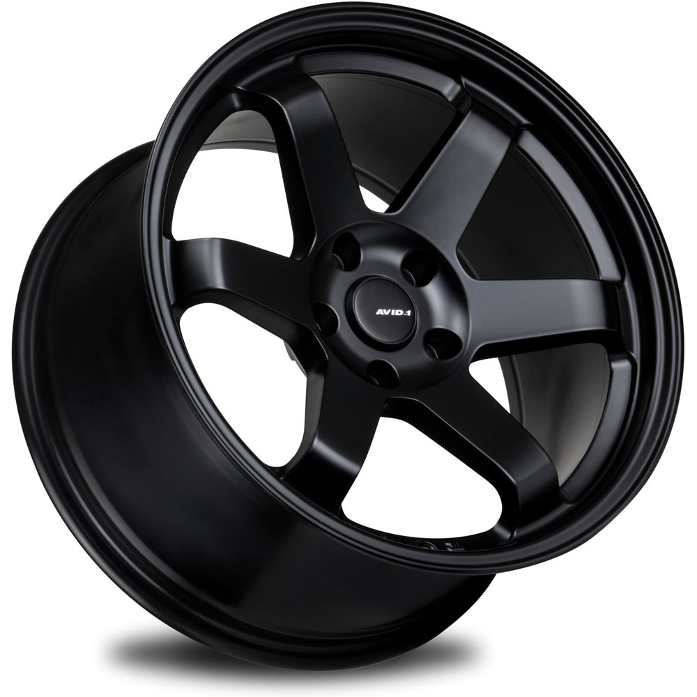 AV-06 18x8.5 +35 5x120 Matte Black Wheel