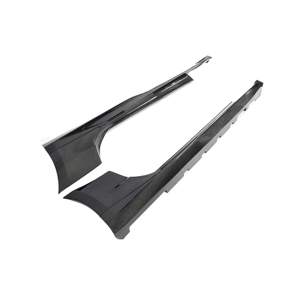 ZL1 Carbon Fiber Rocker Panels with Side Skirts