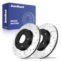 Vented Drilled Slotted Brake Rotors