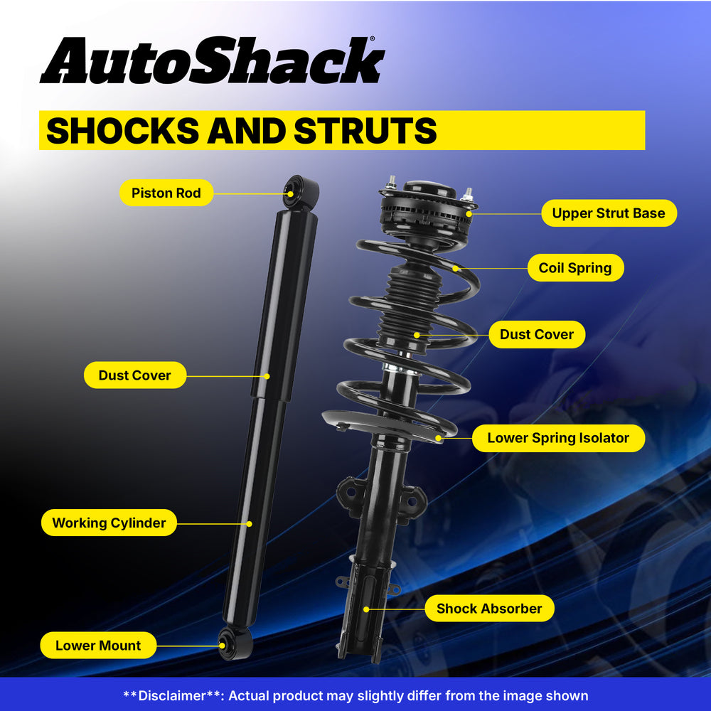 Anti-Corrosion Finish Strut Assembly