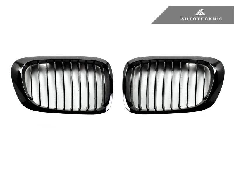 Gloss Black Front Grille Set