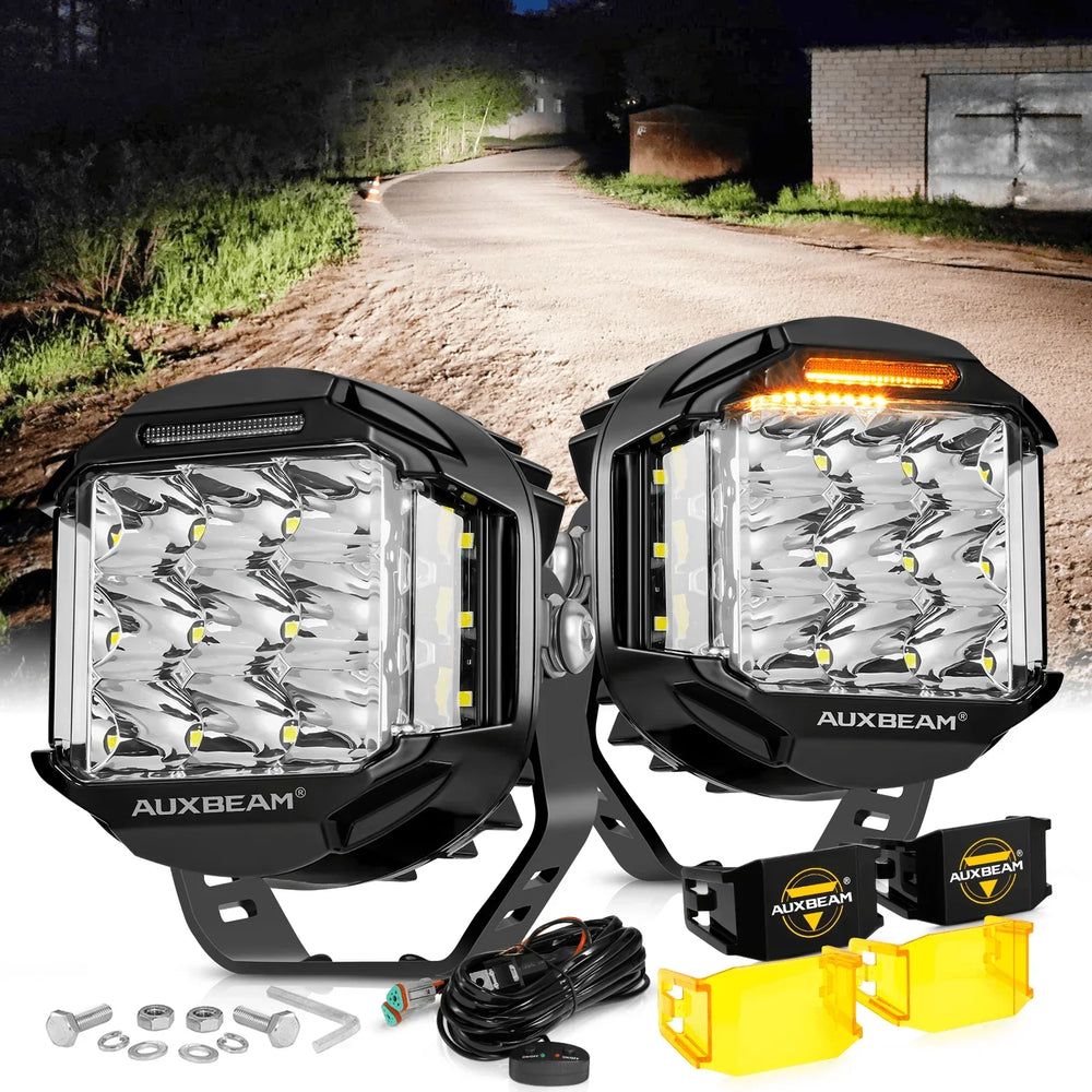 V-MAX Series 5-Inch Round LED Pod Lights